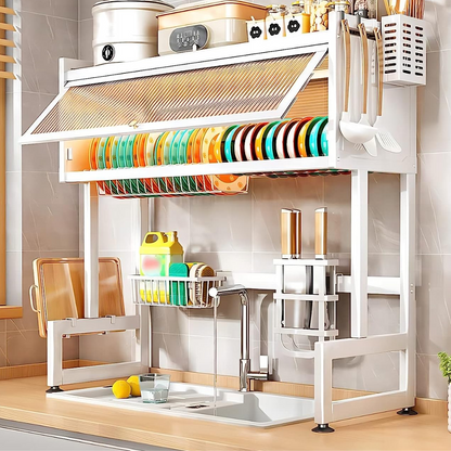 🔥49% OFF🔥 New Adjustable Dish Drainer on the sink💝