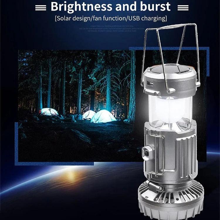 (🔥🎁2024 New Year Hot Sale🎁 49%) 6 in 1 Portable Solar LED Camping Lantern - Emporium Shop