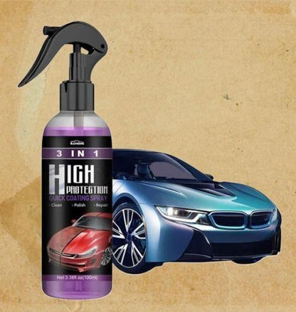 3 in 1 High Protection Ceramic Coating Spray - Emporium Shop