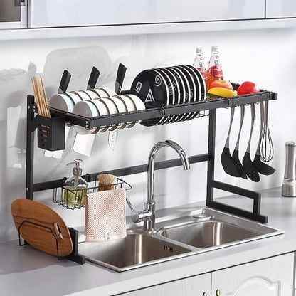 🔥49% OFF🔥 New Adjustable Dish Drainer on the sink💝