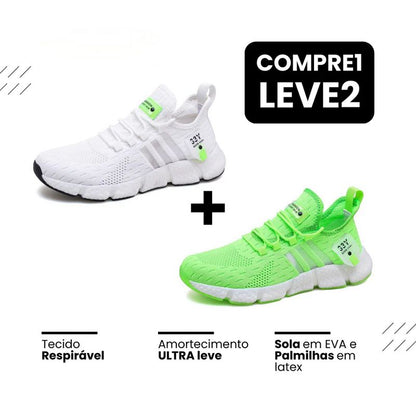 New Tênis Run - Respirável e Ultra Resistente (COMPRE 1 LEVE 2)