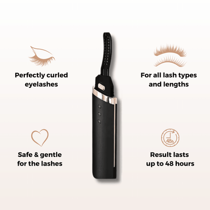 LashLove™ - Heated Eyelash Curler - Emporium Shop