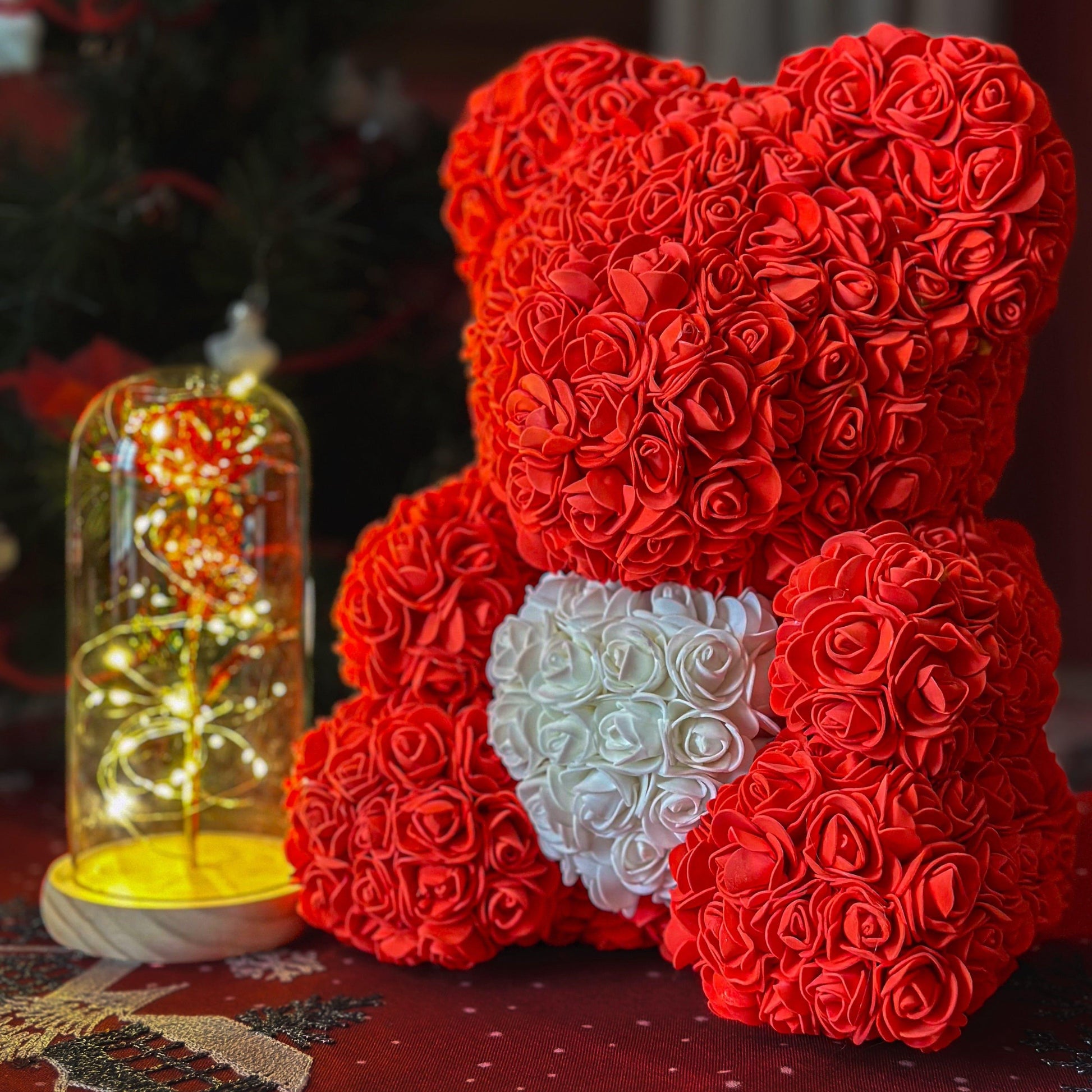 Love Heart Rose Bear™ - Emporium Shop