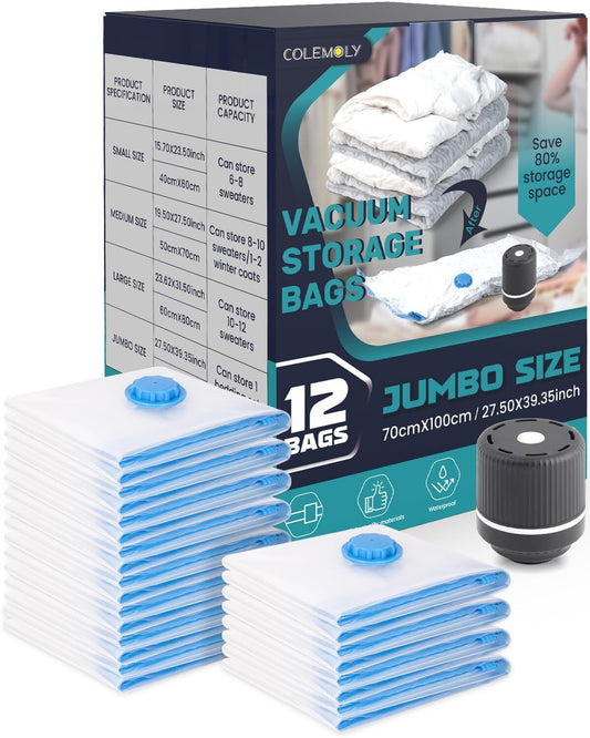 Vacuum Storage Bags [50% OFF + FREE SHIPPING]